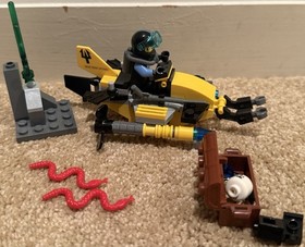 LEGO Aqua Raiders Deep Sea Treasure Hunter 7770 COMPLETE No Instructions