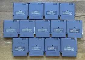 Lot Of 13 Blackbox NES Games Cartridges Only - Donkey Kong 3, Slalom, more