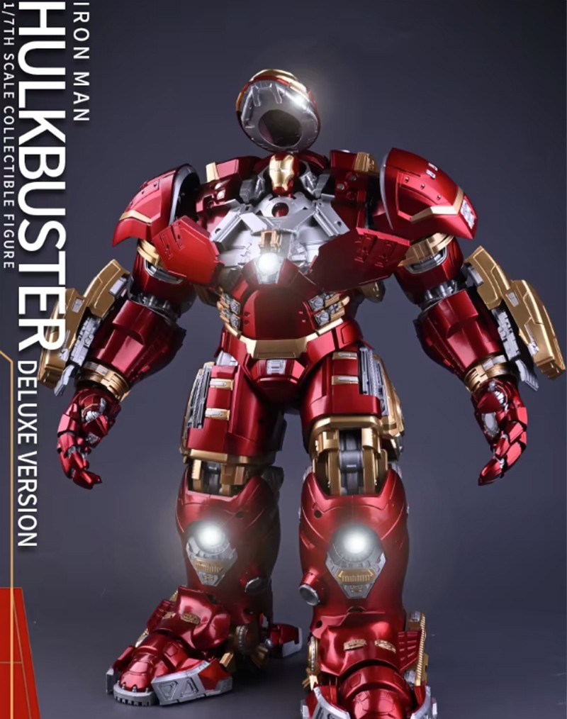 18-inch Marvel Avengers Hulk Buster Iron Man Deluxe Ver Action