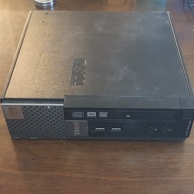 Dell OptiPlex 9010 USFF Desktop PC Black w/ Optical Drive, DP VGA LAN, untested 