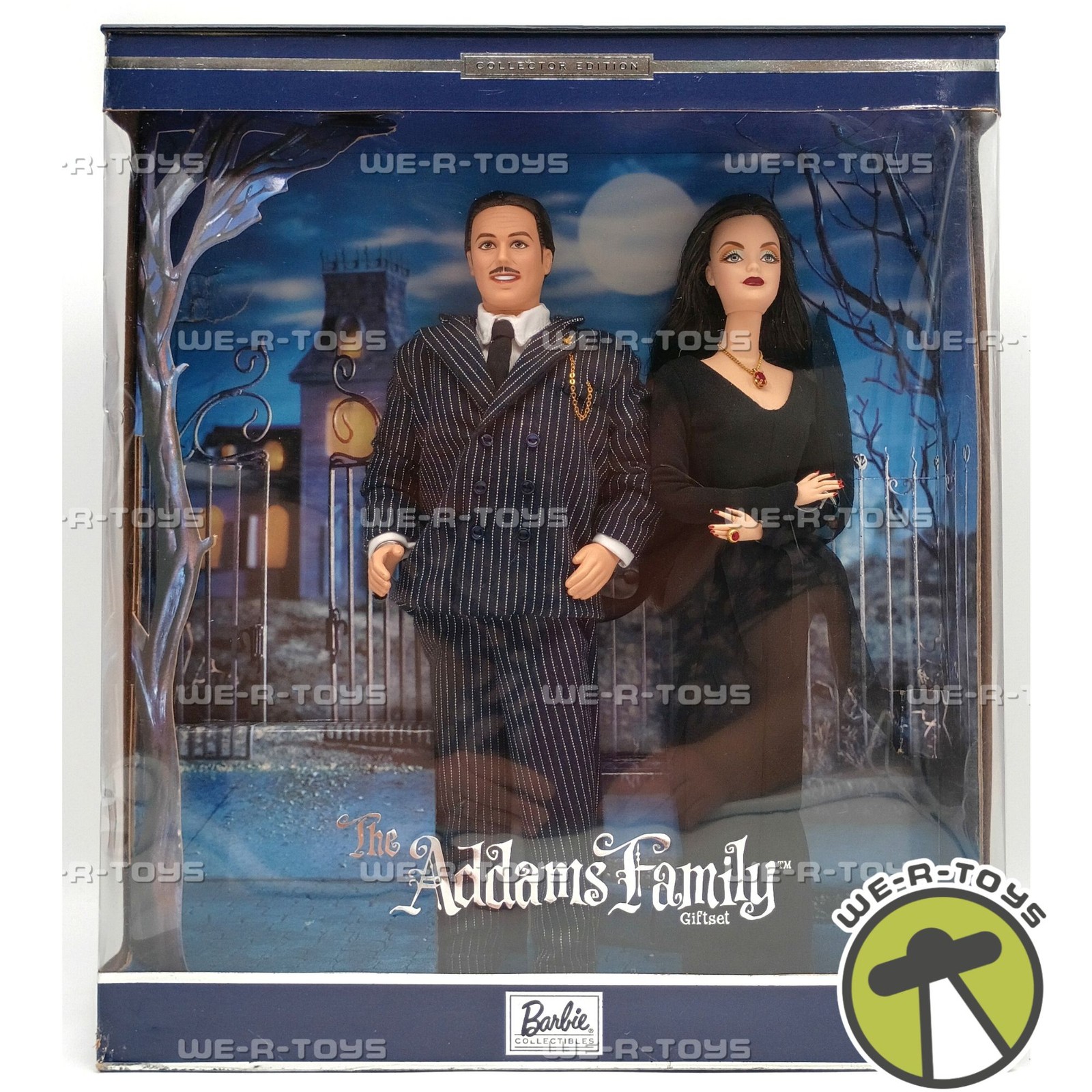 Barbie The Addams Family Barbie Dolls Collector Edition Morticia and Gomez 2000
