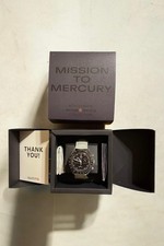 Swatch Mission to Mercury 42mm Cassa Nera in Bioceramic con Cinturino Grigio 