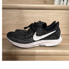 Nike Air Zoom Pegasus Women  s Black Mesh Running Shoes Lightweight Breathable