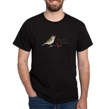 CafePress Hermit Thrush Men's Value T Shirt 100% Cotton T-Shirt (796151125)