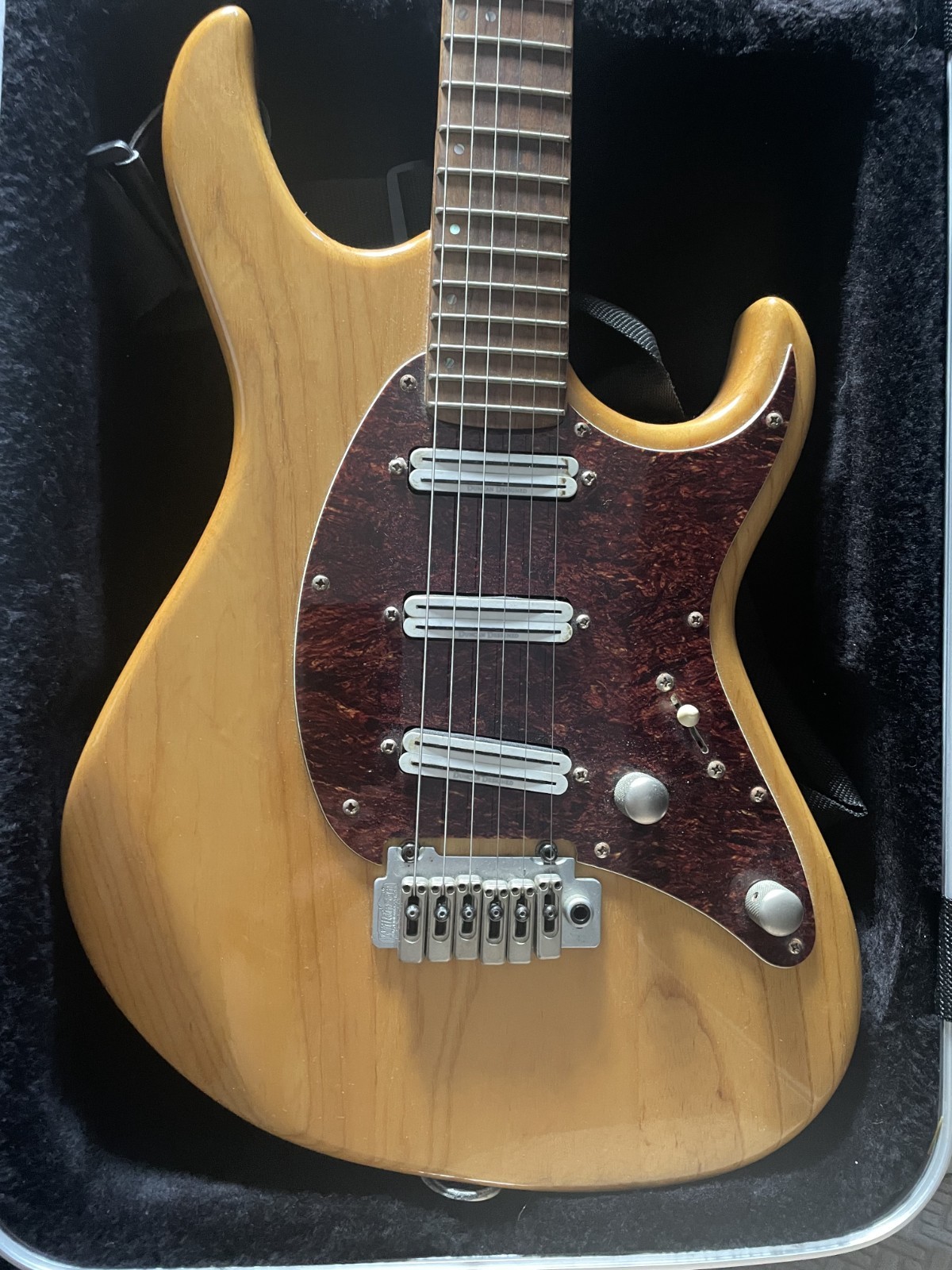 Cort G260 Electric Guitar - Natural Ash Body, Wilkinson Trem, Duncan Rails