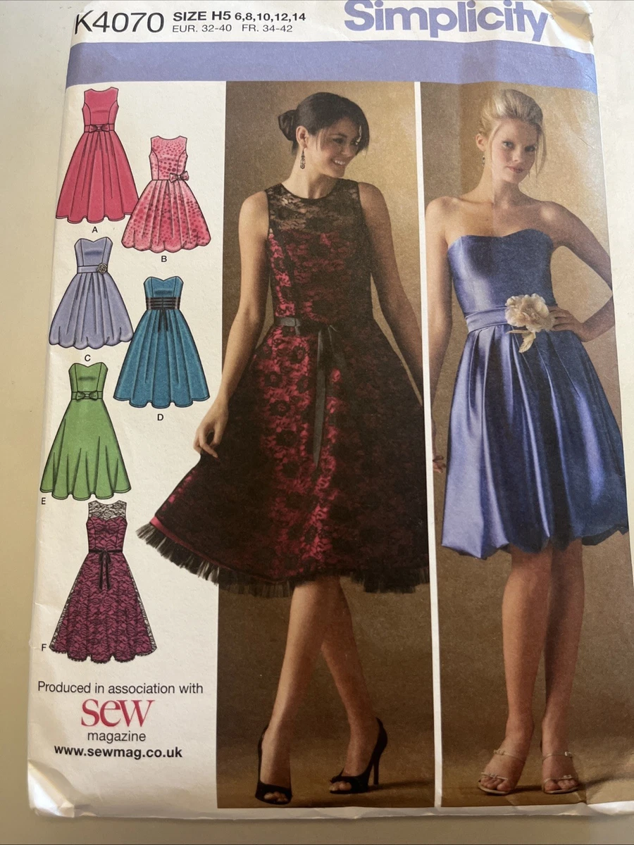 open lace back dress Misses Evening Dress Vogue Sewing Pattern 2123  Sew Essential