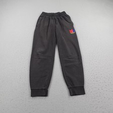 Adidas Pants Womens Small Black Fleece 3D Trefoil Sweats Sweatpants Joggers Gym