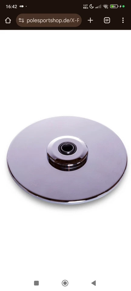 X-Pole Stage Stangenset Chrom 45 mm - Bild 4 von 4