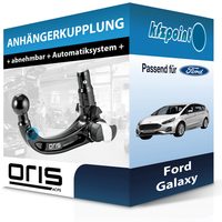 Oris AnhäNgekupplung Abnehmbar Passend FüR Ford Galaxy 01.2015-04.2023 Neu