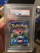 1999 Pokemon Base Set Booster Pack 1st Edition Spanish Venusaur PSA 9 GEM MINT