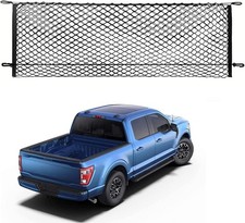 Bed Cargo Net Compatible With 2015-2025 Ford F150 F250 F350 Trucks Black Pol