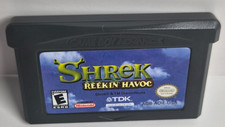 Shrek: Reekin' Havoc (Nintendo Game Boy Advance, 2003) GBA Cartridge Tested 