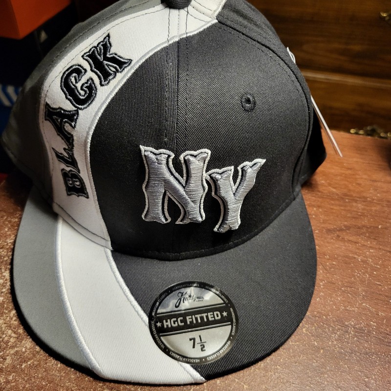 *NEW* Black New York Yankees Headgear Classics Baseball Snapback Hat with Tags 