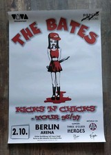 THE BATES Berlin Arena 1996 Kicks n Chicks Tour Poster Plakat Zimbl A1