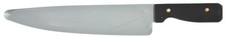 HALLOWEEN HORROR 14" PLASTIC BUTCHER KNIFE WEAPON COSTUME ACCESSORY BE28