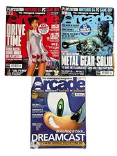 Arcade Magazine Issues 3 5 and 12 Vintage Gaming Magazines Job Lot Of 3