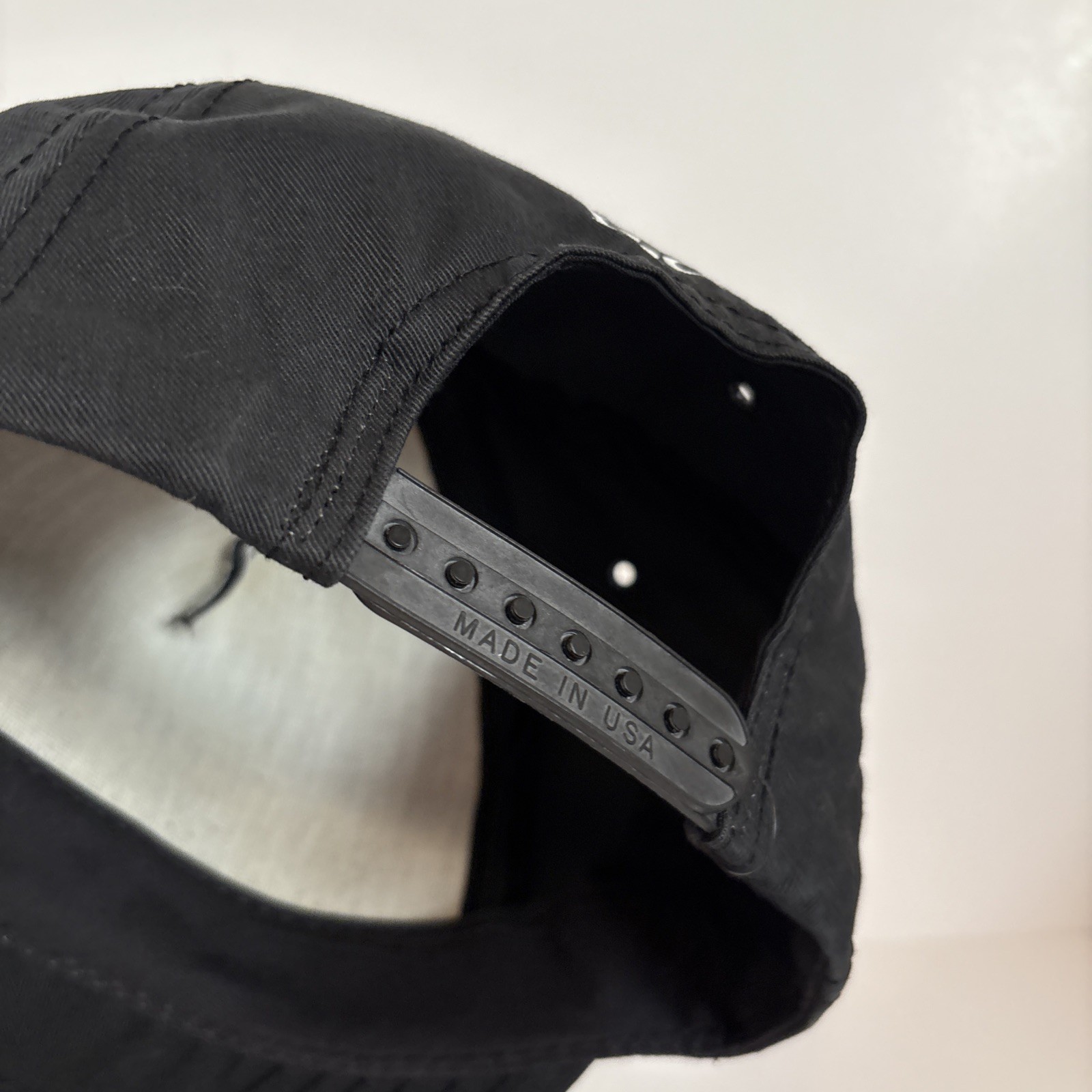 Vintage YOUR BASIC CAP Black SnapBack Hat - image 5