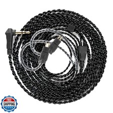 KZ ZS10 Pro IEM Cable, 2 Meter Long in Ear Monitor Cable, CCZ C01 4N OFC Upgr