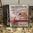 Final Fantasy Origins PS1 Very Good CIB – Classic Square RPG - Black Label