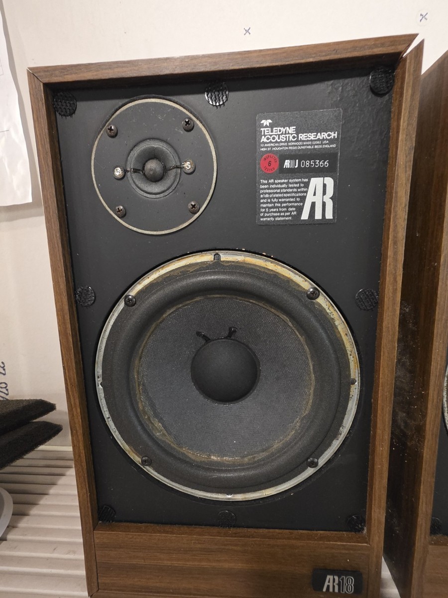 Bookshelf Speakers AR18J AR 18 18 Acoustic Research Acoustic