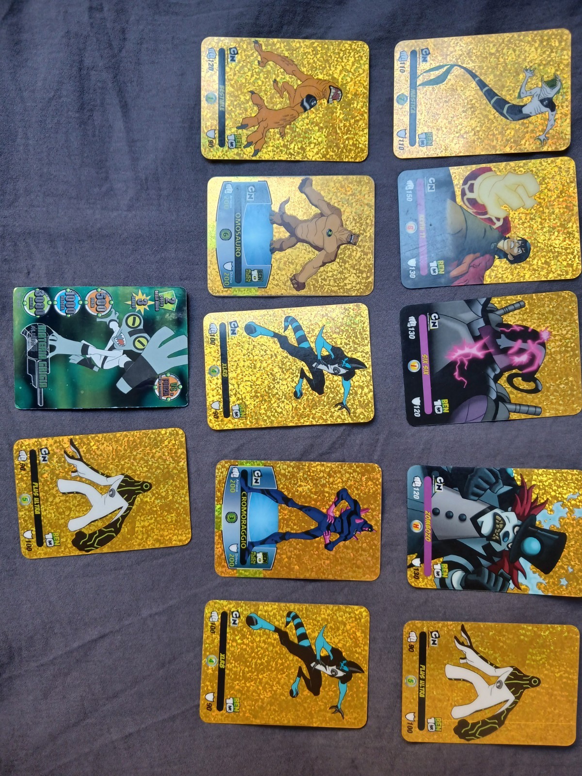Carte Ben 10, Gormiti, Beyblade, Huntik - Lotto o Singole