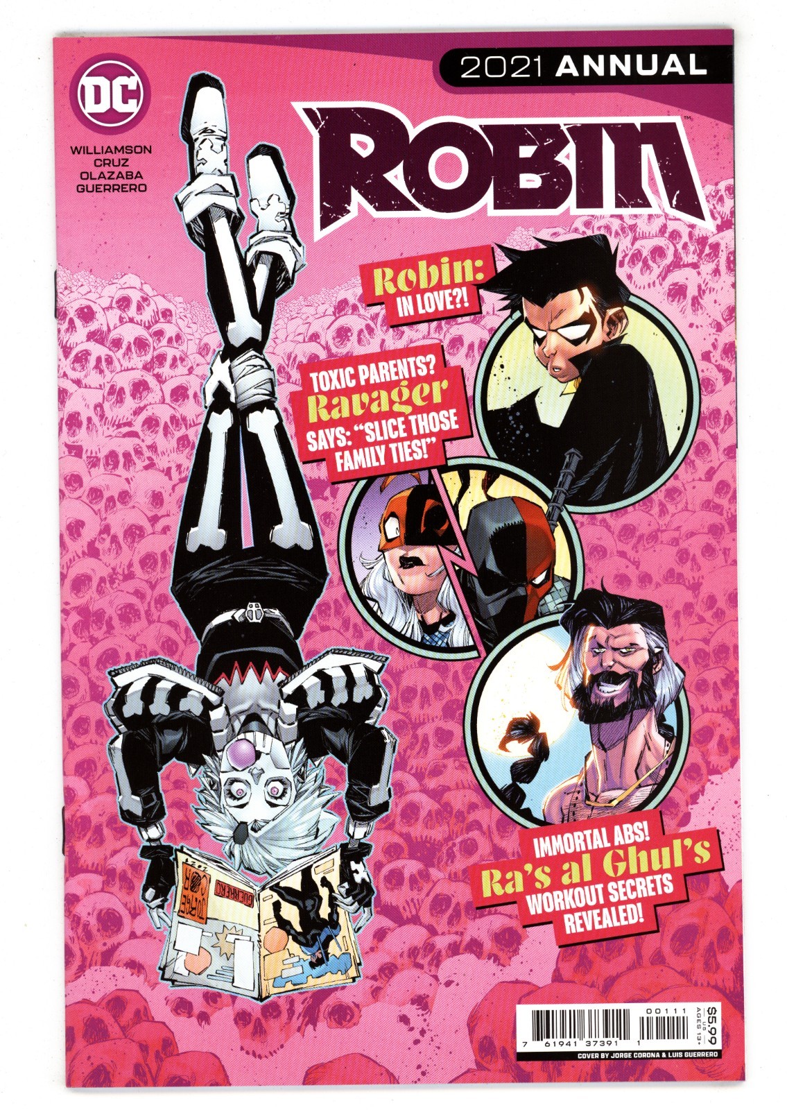 Robin (4th Series) #Anl 2021 NM 9.4 2021  Jorge Corona Cover