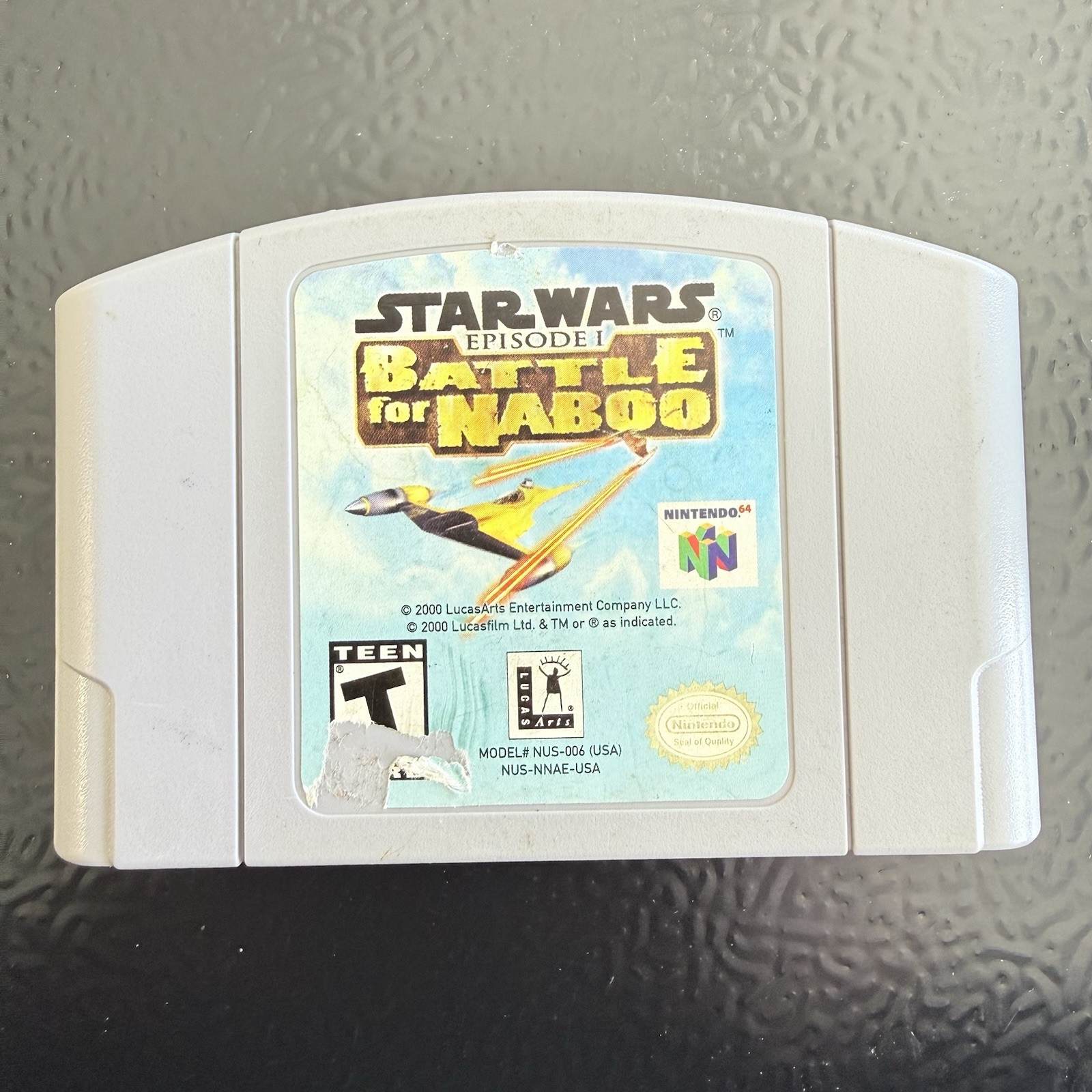 LucasArts Star Wars Episode I Battle for Naboo N64 Nintendo 64 2000 NTSC-U/C T