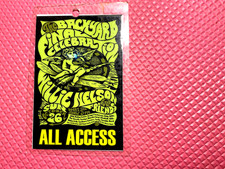 Willie Nelson Backyard Final Celebration Oct.26 2008 Back Stage Pass