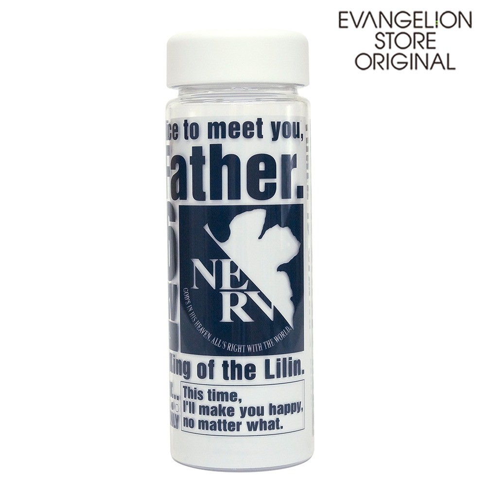 Evangelion Botella Transparente/EVA-06 Unidad Color EVA STORE Original 2022 Japón NUEVO