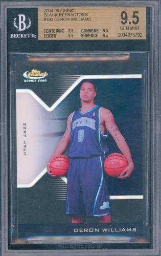 Deron Williams [Refractor] #193 2004 Finest card