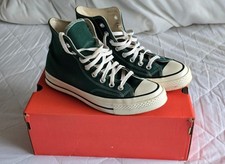 Converse Chuck 70 High Top Trainers Size 7.5 Dark Green