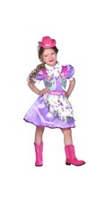 Rodeo Unicorn Kids Colorful Cowgirl Halloween Costume Dress Toddler 2T