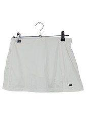 WILSON Sportrock Kinder Gr. 152 Weiß Tennisrock Mädchen