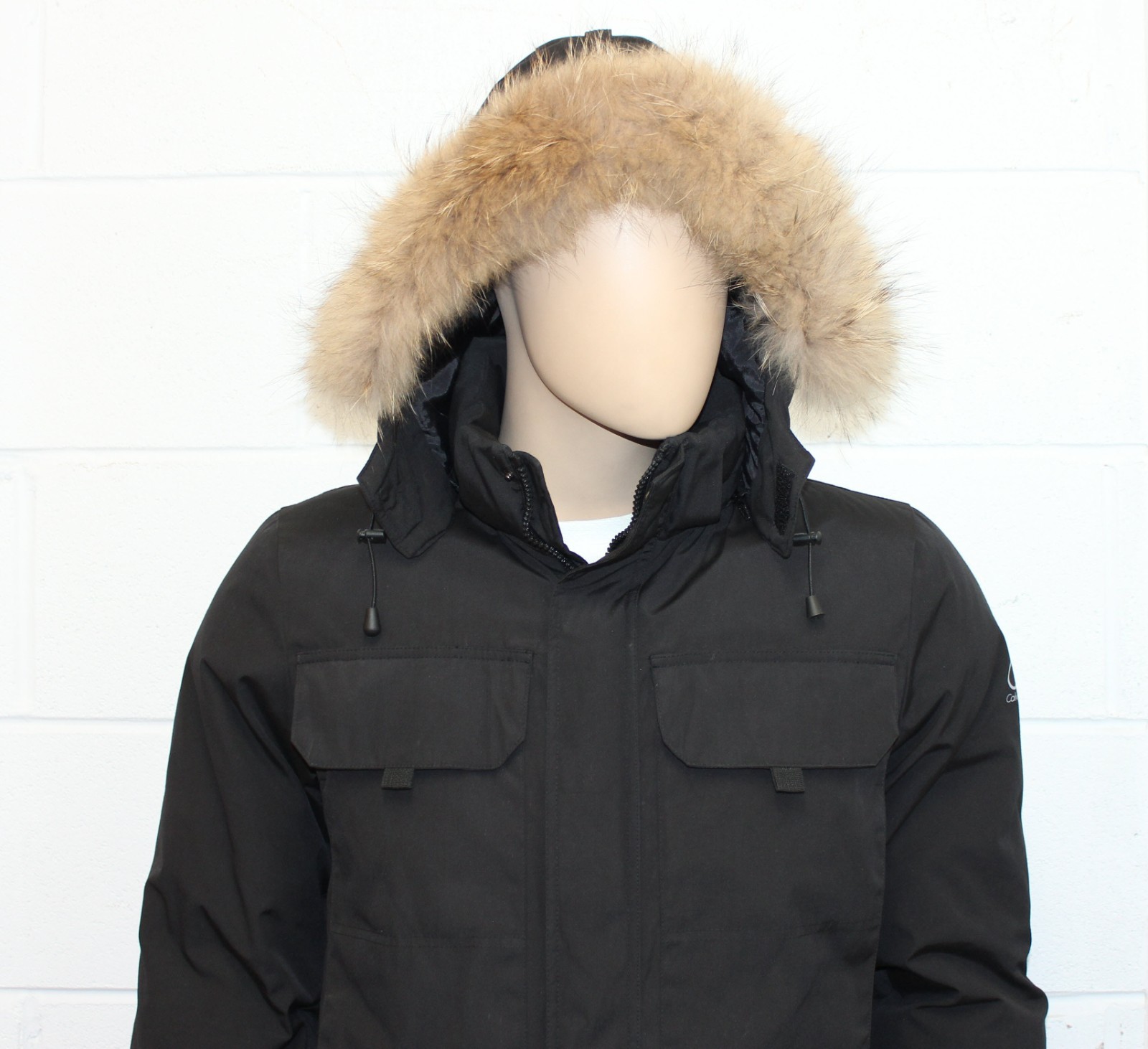 Men's new Calvin Klein Jeans padded Jacket colour black size large image 8