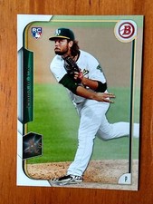 2015 Bowman R.J. Alvarez #136 Oakland Athletics Rookie Card