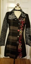 One Of The Kind Woman Light Overcoat. Eden Rock. Italy. Medium. Preowned.