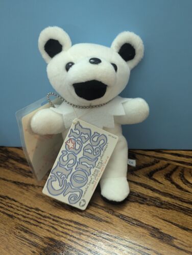 Vintage Limited Edition Grateful Dead 7" Beanie Casey Jones Bear 4141 Of 25000