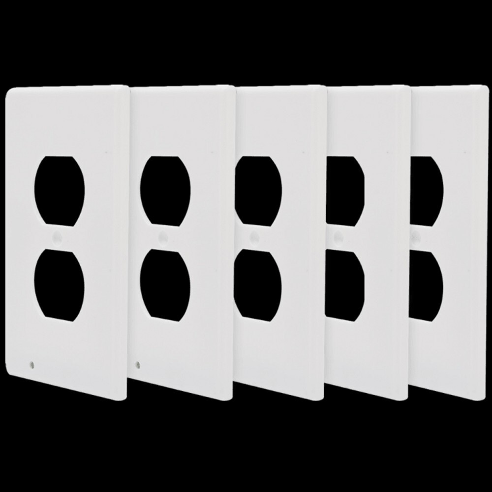 5Pack Outlet Cover with BuiltIn LED Night Light 2 Styles eBay