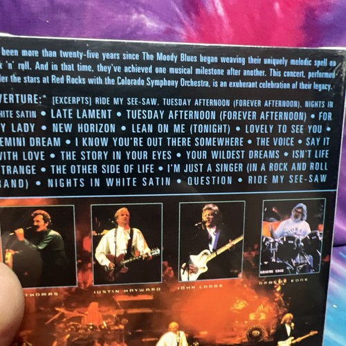 The Moody Blues A Night at Red Rocks (VHS Polygram Video 1993) Recorded 9/9/1992 - Picture 5 of 7