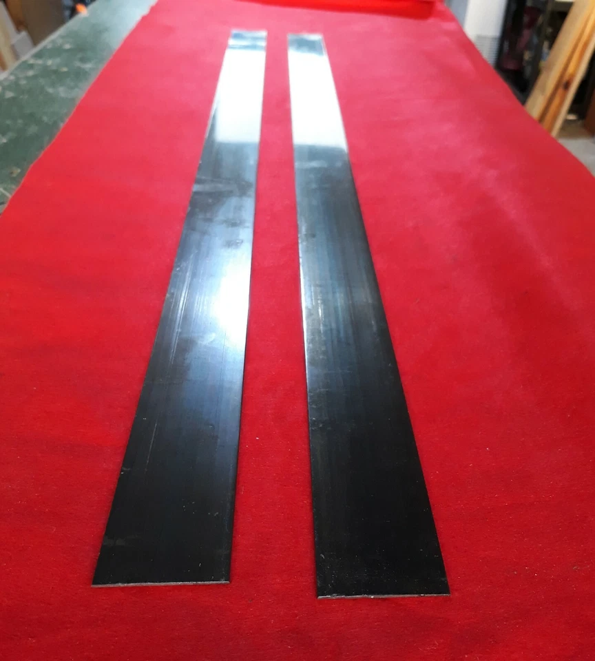 CS95 HIGH CARBON STEEL. Spring steel strip Spring steel 2x 51.00mm x 1.0mm X 1000mm CS95 carbon steel.