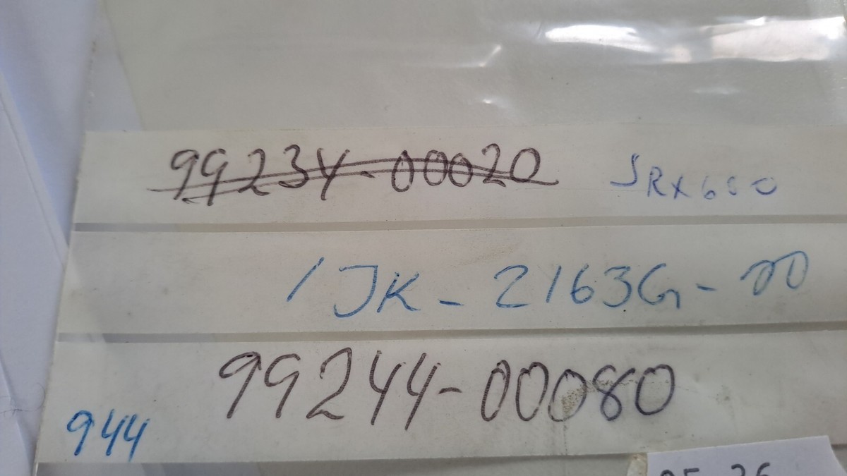 Yamaha SRX600 Decal 1JK-2163G-00 99244-00080 NOS | eBay