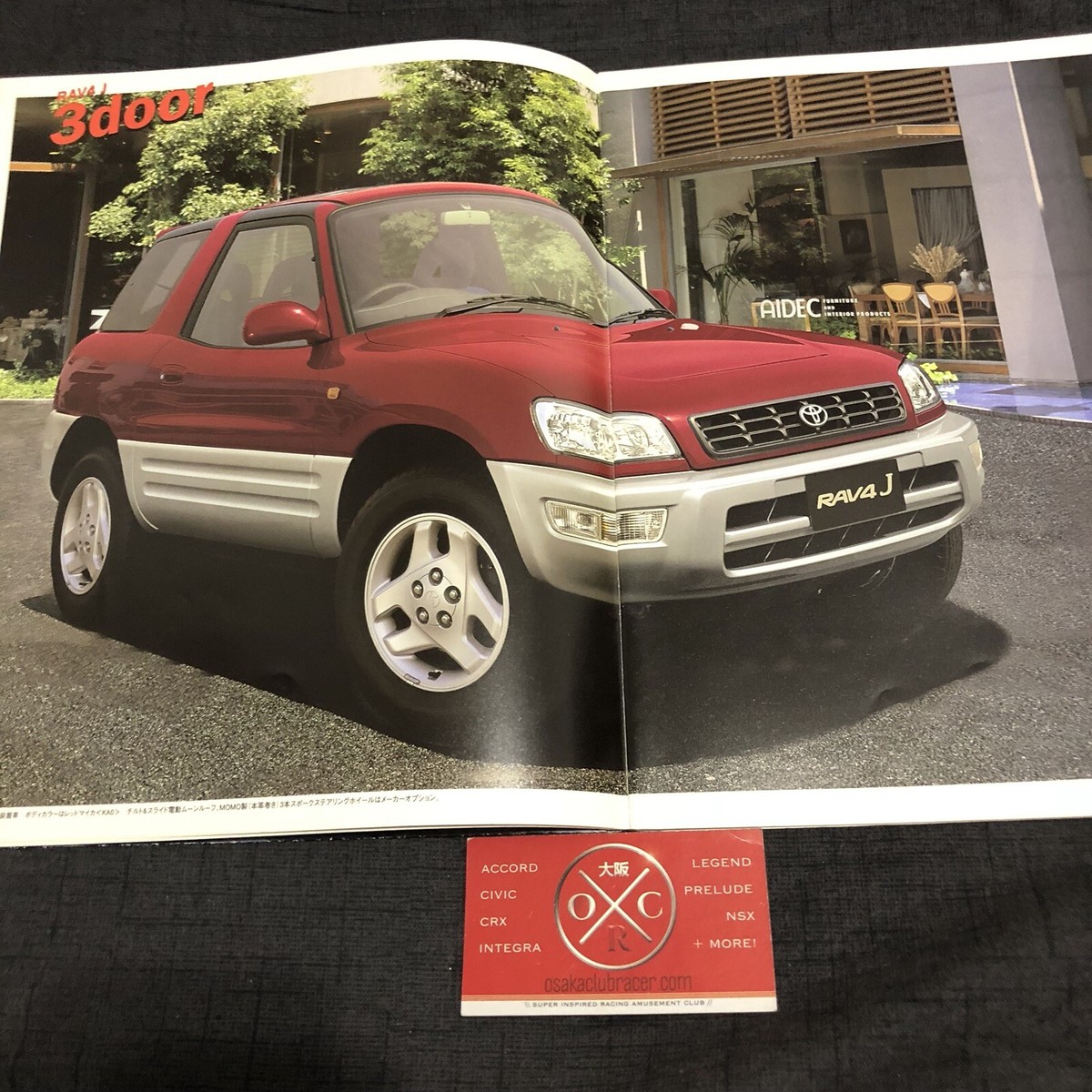 01-05 Toyota RAV4 Brochure JDM Catalog 00 02 03 04 XA20 L J Soft