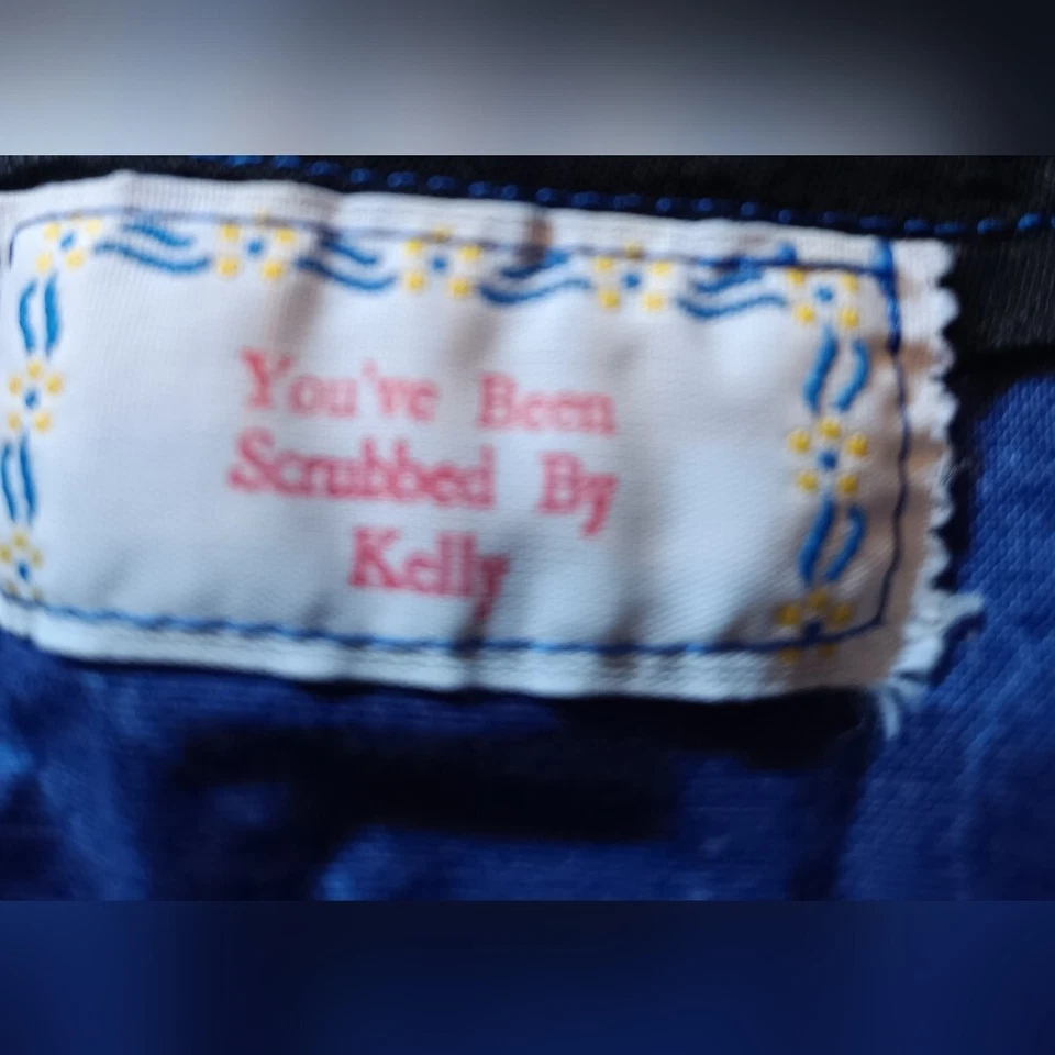 Womens Scrubs GALAXY Pattern Handmade Size 2XL - Image 2 of 3