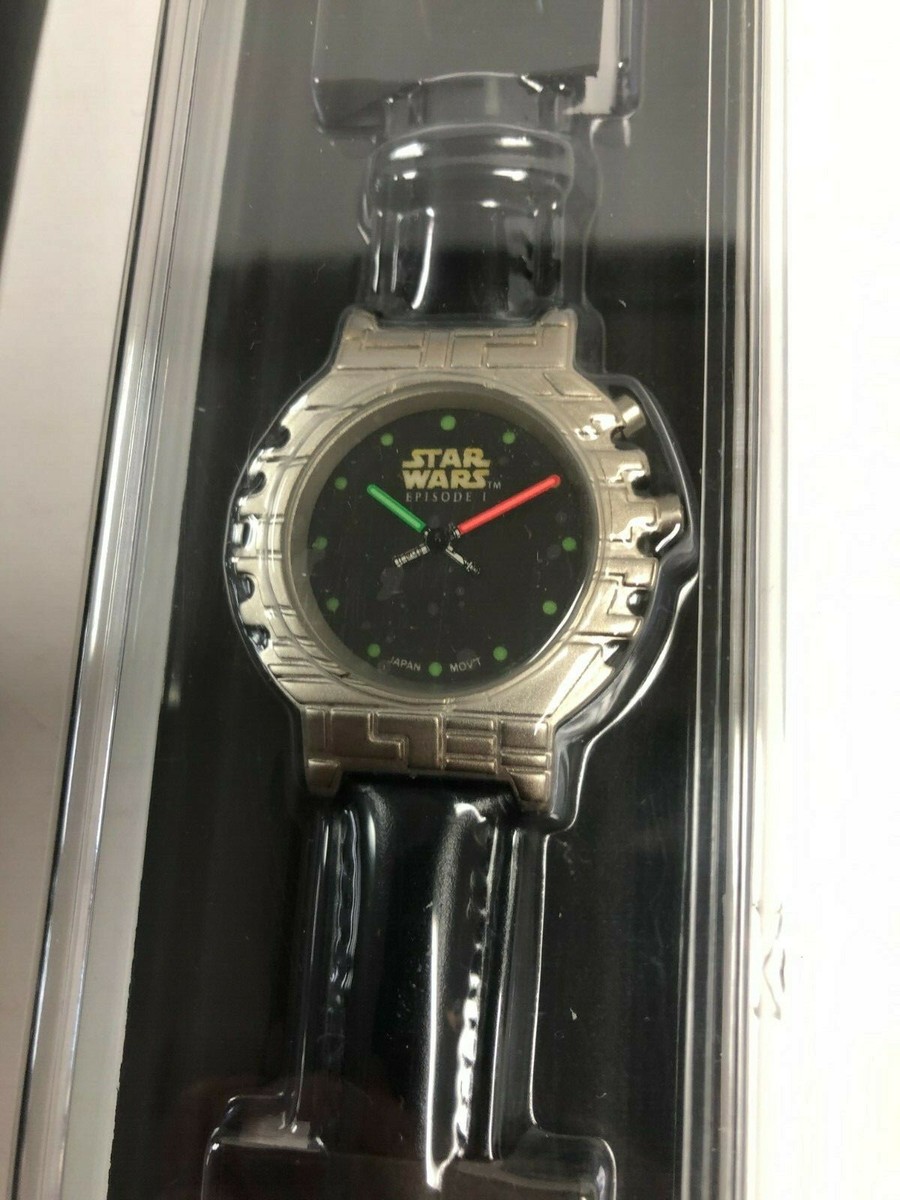 STAR WARS「EPISOD 1」WATCH STAR WARS Episode 1 The Phantom Menace Watch | eBay