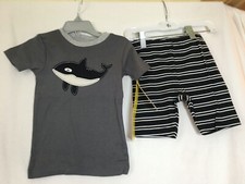 New Carter's Boys Whale Pajama Snug Fit Shorts Pajama sets Toddler UPICK