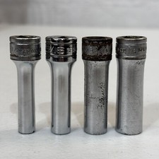 Snap On SFS 4 Piece Deepwell 6 Point Socket Set for 3/8" Drive