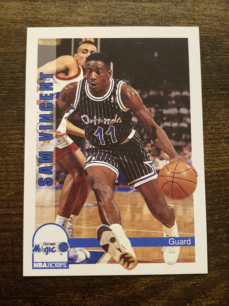 1992-93 Hoops Sam Vincent Orlando Magic #167 L3889* | eBay