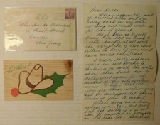 Buster Crabbe (Flash Gordon) signed letter 1940's