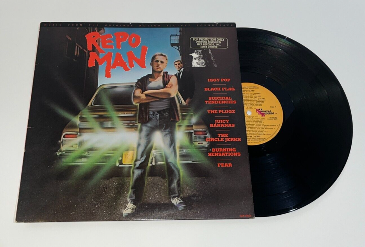 Repo Man Soundtrack Vinyl LP 1984 San Andreas Black Flag Fear Iggy Pop Punk Rock | eBay Repo Man Soundtrack Vinyl LP 1984 San Andreas Black Flag Fear Iggy Pop Punk Rock | eBay