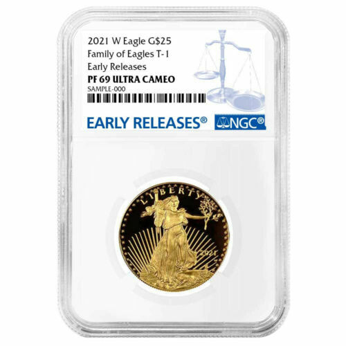 1987 W GOLD $50 PROOF AMERICAN EAGLE 1 OZ PROOF COIN NGC PF 69 UC